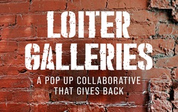 Loiter Galleries  Logo