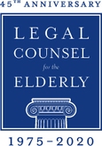 AARP Legal Counsel for the Elderly Logo