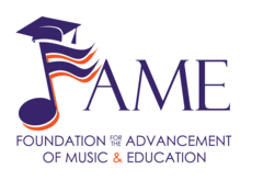 FAME - Foundation for the Advancement of Music & Education Logo