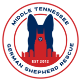 Middle Tennessee German Shepherd Rescue Logo