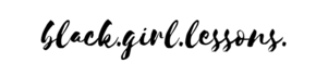 Black Girl Lessons Inc Logo