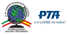 George Washington Carver Elementary School PTA Logo