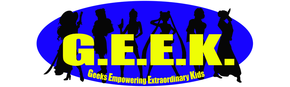 Geeks Empowering Extraordinary Kids Logo