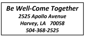 Be Well-Come Together Logo