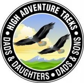HIGH ADVENTURE TREKS FOR DADS & DAUGHTERS AND DADS & SONS Logo