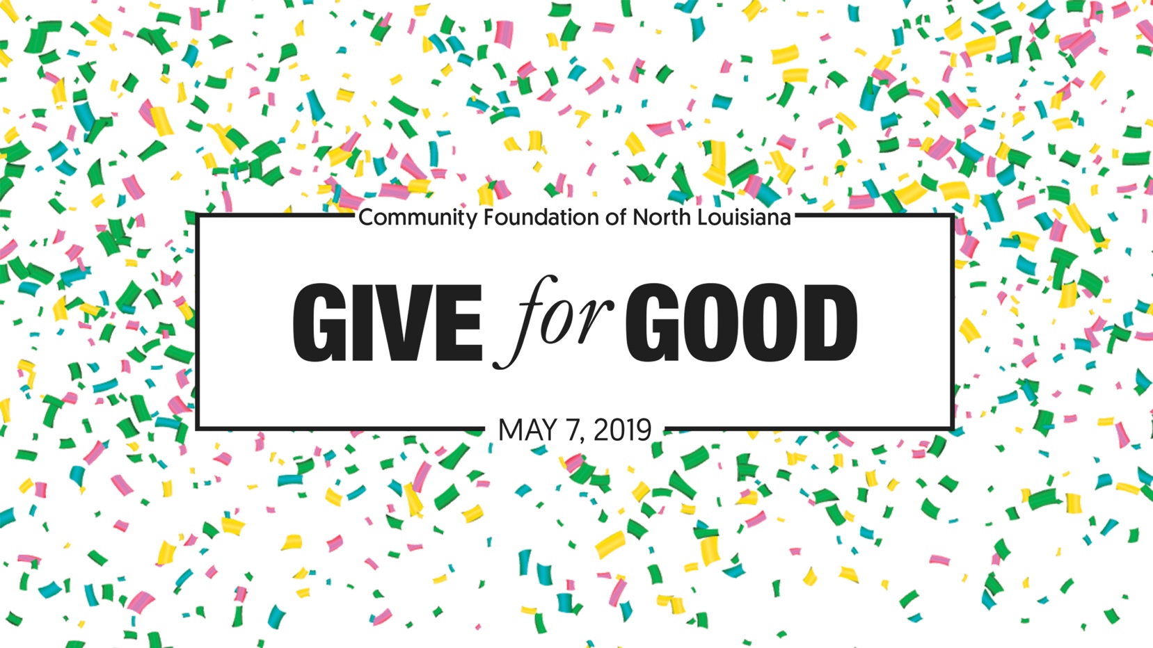 Give good. Give the good.